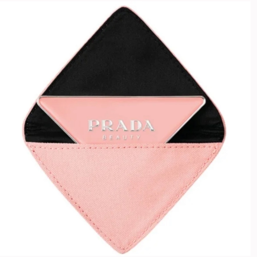RARE! PRADA Mirror with Pouch and Dust Bag NEW